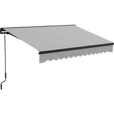 OutSunny Tendalini OutSunny 3 2m Aluminium Frame Electric Awning, Retractable Awning