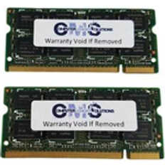 2 GB RAM Memory CMS 2GB 2X1GB DDR2 5300 667MHZ NON ECC SODIMM Memory Ram Upgrade Compatible with IBM Lenovo Thinkpad T43 Notebook Series Ddr2-Pc4200 A57