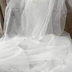 Gardiner & Tillbehör Shein 1pc Luxury Pearl Embroidery