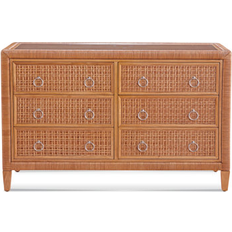 Birch Lane™ Monterey 6 Wicker 34.5 Chest of Drawer