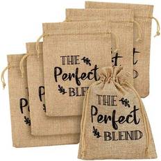 Sparkle and Bash 30-Pack Small Burlap Bags 5x7-Inch