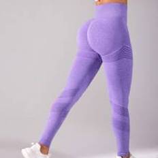 Fabric Tights Shein Women's Seamless High Elasticity Yoga Leggings