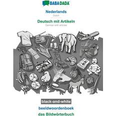 Psychologie & Pädagogik Bücher BABADADA black-and-white, Nederlands Deutsch mit Artikeln, beeldwoordenboek das Bildwörterbuch (Geheftet)