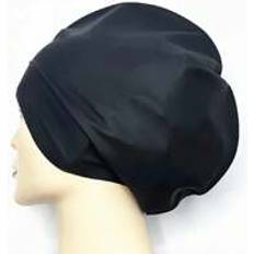XL Badmössor Shein 1pc Outdoor Swimming Silicone Cap Extra Women's Long Hair Waterproof Full Coverage Braided Swimming Cap Suitable For Ladies With Long Hair, Suit