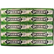 Wrigley's spearmint chewing gum, 10 stripes piece