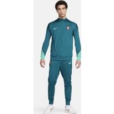 Nike Portugal StrikeNike Dri-FIT Fußball-Trainingsanzug aus Strickmaterial mit Kapuze für Herren Grün