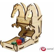 e-Raptor Dice Towers Small Dice Tower Dragon Wooden
