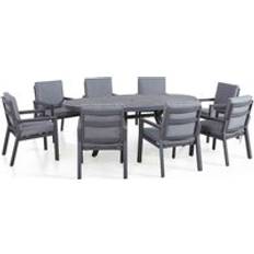 Maze New York 8 Patio Dining Set