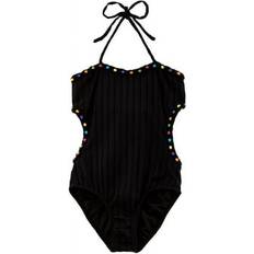 Black Swimsuits Peixoto Jules Beaded One-Piece