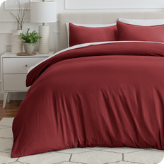 Bare Home Premium Washed Microfiber Duvet Cover