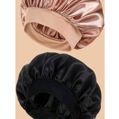 Bonnets Shein Silk Bonnet For Hair Bonnets Soft Elastic Band Silk Sleep
