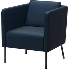 Ikea Ekero Skiftebo Dark Blue Sessel 75cm