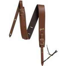 Straps Gibson The Troubadour Guitar Strap Brown