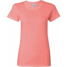 Silk T-shirts Shein Gildan Heavy Cotton Womens TShirt Coral Silk