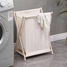 Shein Wooden Foldable Laundry Hamper