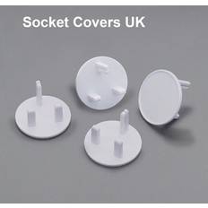 Shein pcs Uk Plug Socket Safety Covers Child Baby Proof Electrical Outlet Protector For British Standard Sockets
