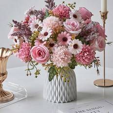 Shein pc Shatterproof Creative Plastic Flowers European Flower Vase 15cm