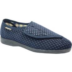 Goodyear Columbus II Checked Slippers Navy