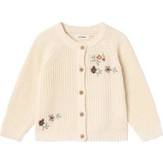 Bomull Kofter Lil'Atelier Birch Emlen Strikk Cardigan 92