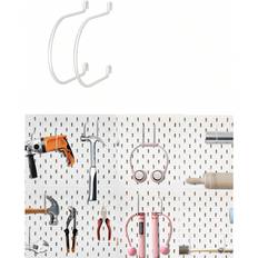 Pcs C Shape Metal Hooks Pegboard Accessories Hook For Organizing Tools Kitchen Utensil In PegboardPegboard Hooks Kit Pegboard J Hook AssortmentGarage