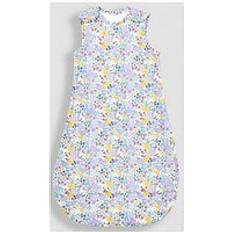 JoJo Maman Bebe Lilac Floral Print 1 Tog Baby Sheet Sleeping Bag 0-6 months, Multi