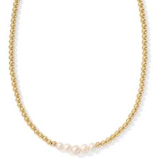 Kendra Scott White Gold Necklaces Kendra Scott Eve Multi Strand White Gold Necklace