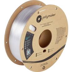 PETG Filamenti Polymaker PB01024 PolyLite Filamento per stampante 3D PETG resistente al calore, Elevata resistenza alla trazione 2.85 mm 1000 g Trasparente 1 pz