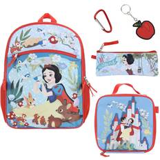 White School Bags BioWorld Merchandising Disney's Snow White 5-Piece Backpack & Lunchbox Set