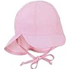 Bébé Bonnets Sterntaler Schirmmütze BABY BASIC mit Nackenschutz in rosa