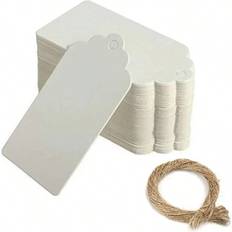 Gift Tags on sale Shein pcsin Blank Gift Labels Gift Tags With Strings Tags m Rope