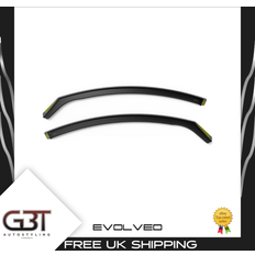 Car Mats Heko Vw caddy mk3 mk4 2004-2020 2-pc wind deflectors tinted