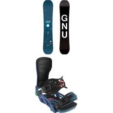 White Snowboards GNU Women's Gloss-C C3 Snowboard 2025 Polyester
