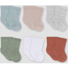 Underwear Gerber Baby 6pk Wiggle Proof Socks Blue 6-12M