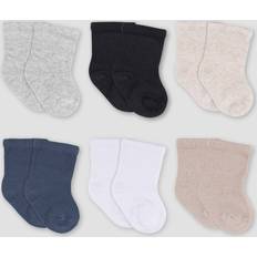 Underwear Gerber Baby 6pk Wiggle Proof Socks Cream 6-12M