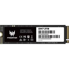 Acer Predator GM7 2TB SSD, M.2 2280 PCIe Gen 4 x4 NVMe 2.0, Read Speed Up to 7200 MB/s, Internal PC Solid State Drive for Laptop, Desktop and PS5 BL.9BWWR.119