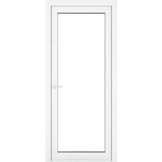 Interior Doors Crystal uPVC Single Interior Door Clear Glass (x)