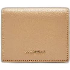 Coccinelle Grainy Leather Purse - Fresh Beige