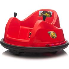 Red Dinosaur Adventure Kids Ride On Bumper Car Red