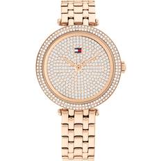 Tommy Hilfiger Wrist Watches Tommy Hilfiger Natalie Crystal Bracelet Strap Watch W95353