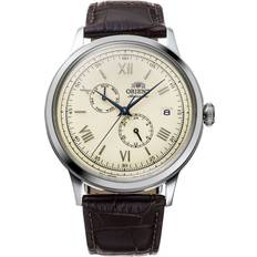 Barn - Safirer Armbandsur Orient Herrklocka RA-AK0702Y 40 mm Analogt Automatiskt Mineralglas Beige