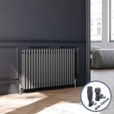 Elegant 600 1010 Traditional Horizontal Triple Column Central Heating Column Thermostatic