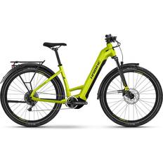 Haibike El-stadscyklar Haibike Elcykel hybrid Trekking 5 Low Lime/Black Gloss