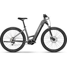 Haibike trekking Haibike Elcykel hybrid Trekking 4 Cross Dark Silver/Pearl