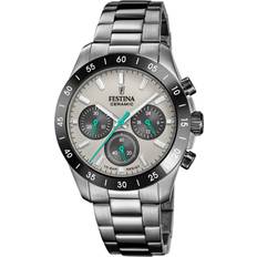 Festina F20703/1 Chronograph Anthracite/Turquoise