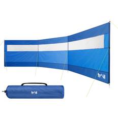Steel 4 Pole Windbreak Blue