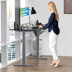 Furniture Uncaged Ergonomics Rise Up Writing Desk