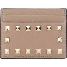 Valentino Garavani Rockstud Leather Card Holder