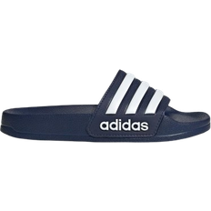 Adidas Blue Slippers Children's Shoes Adidas Kid's Adilette Shower Slides - Dark Blue/Cloud White/Dark Blue