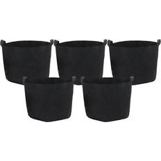 Pots & Planters Sunnydaze Decor 7-Gallon Garden Grow Bag with Handles Nonwoven Polypropylene