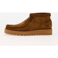 39 ½ - Man Mocassins Clarks Wallabee Scout Cola Suede - Cola Suede